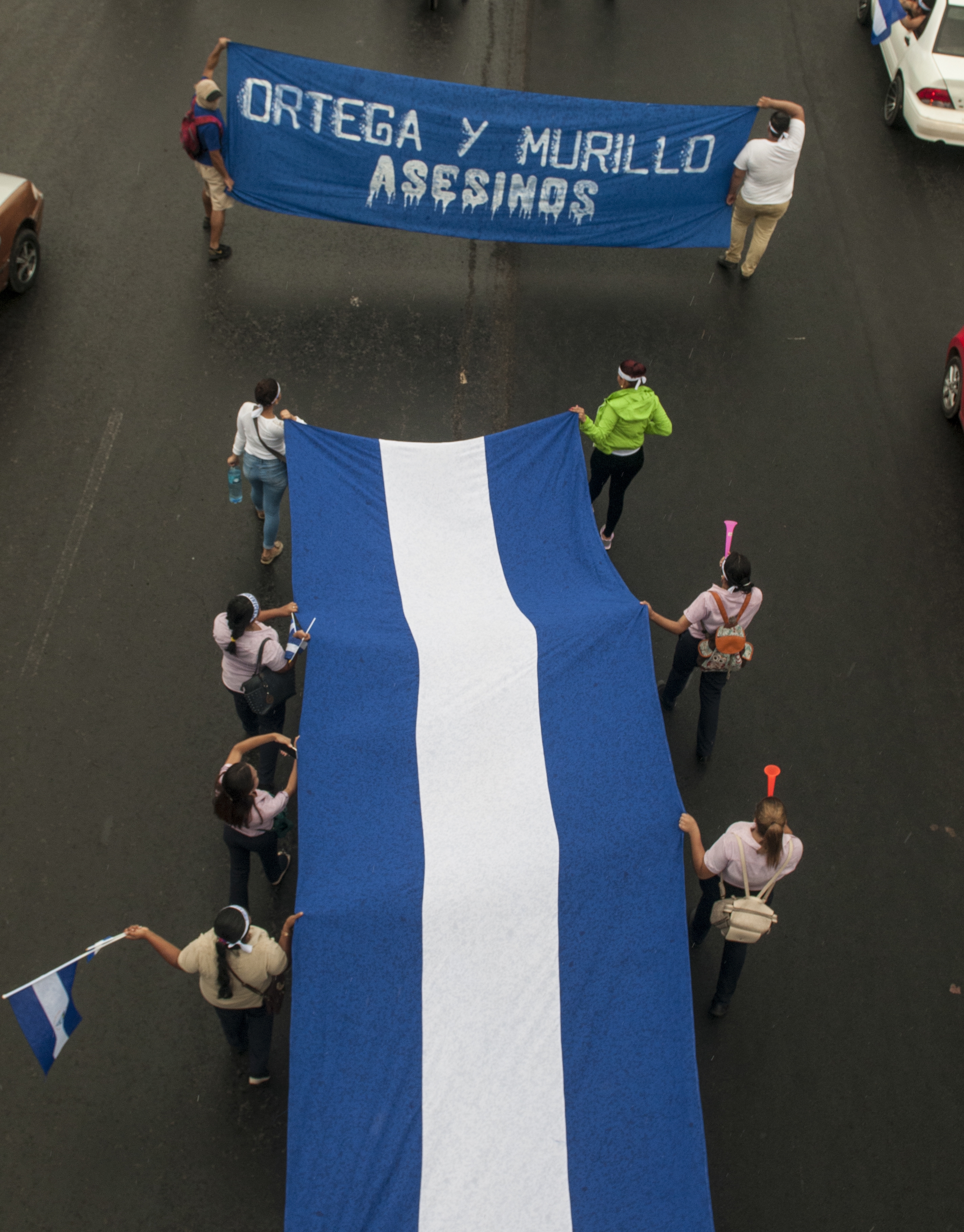 28 de mayo de 2018. Marcha en apoyo a los obispos de Nicaragua. Foto/ Wilmer López
