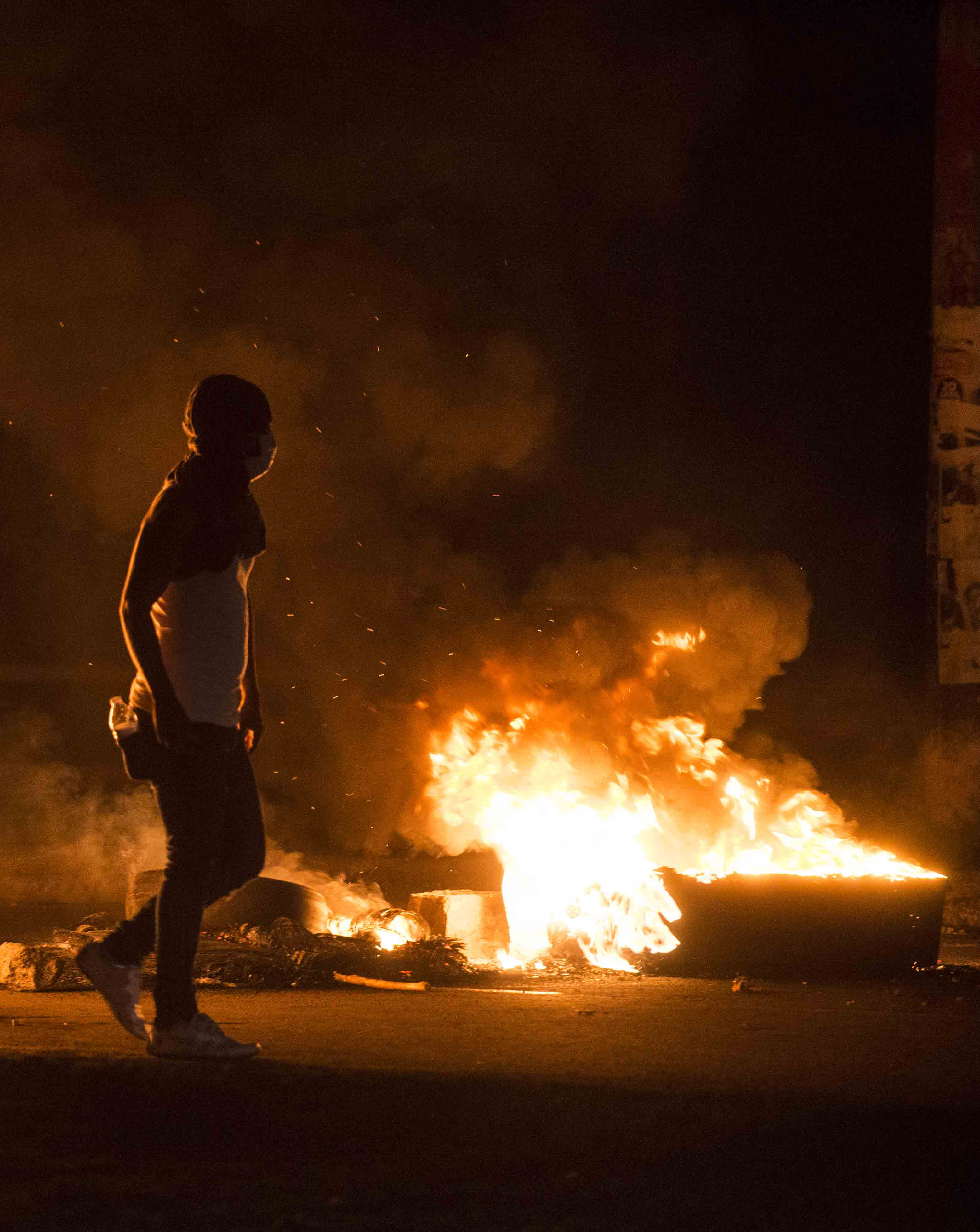 Para principios de junio, Nicaragua tenía más de 100 tranques en todo el territorio, demandando la salida del poder de Daniel Ortega. Foto de Oscar Navarrete